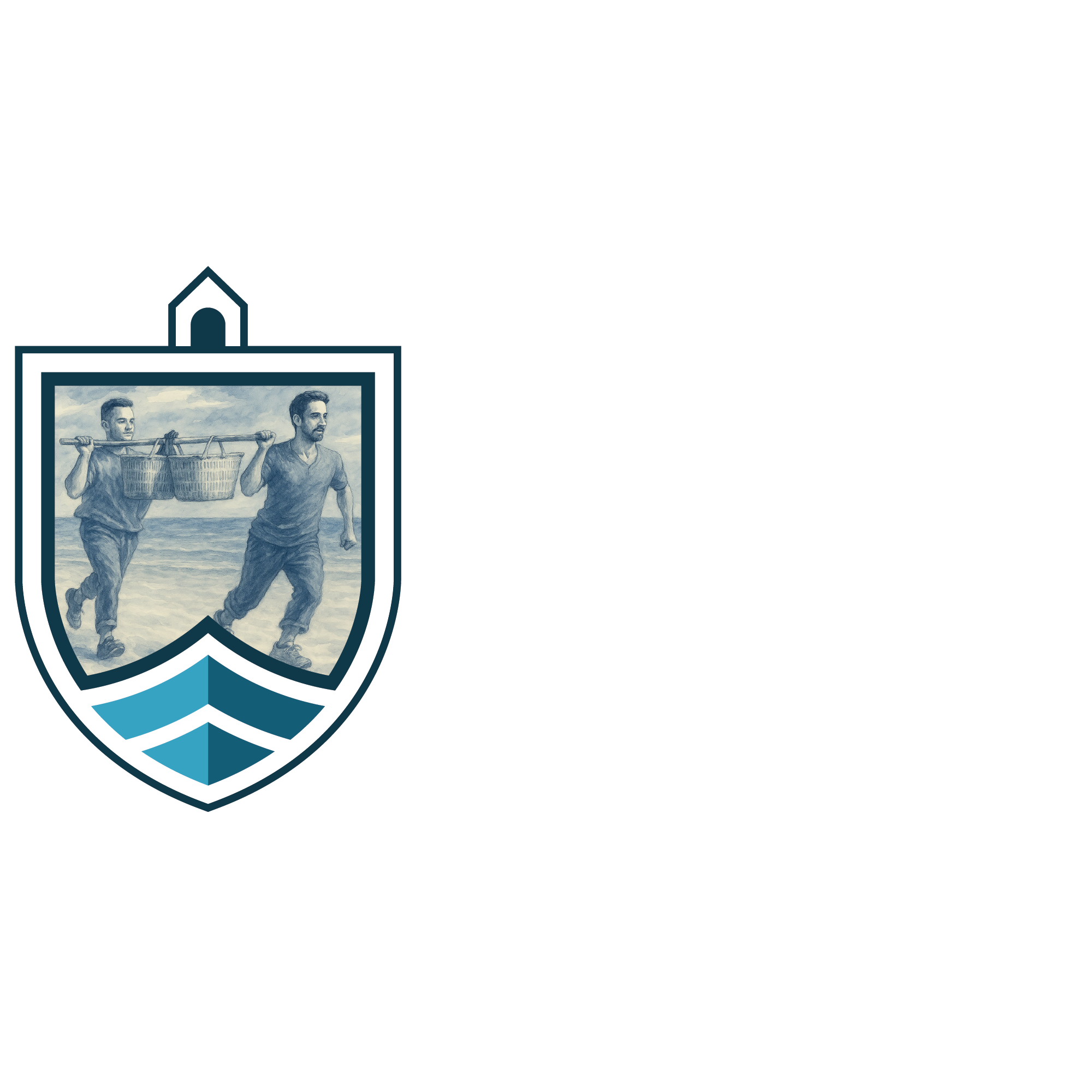 Logo orizzontale bianco